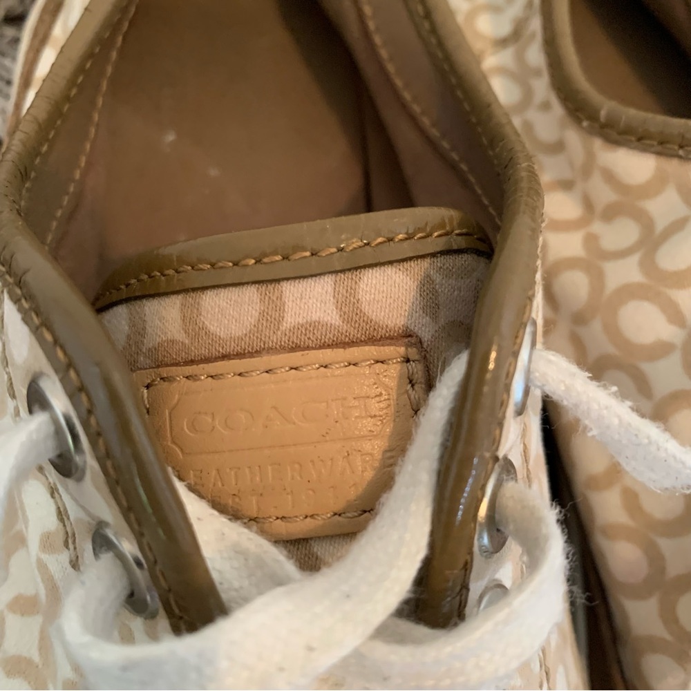 Coach Edith Canvas Sneakers - Picture 13 of 14